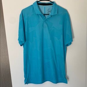 Tiger woods Nike Men's blue golf polo
